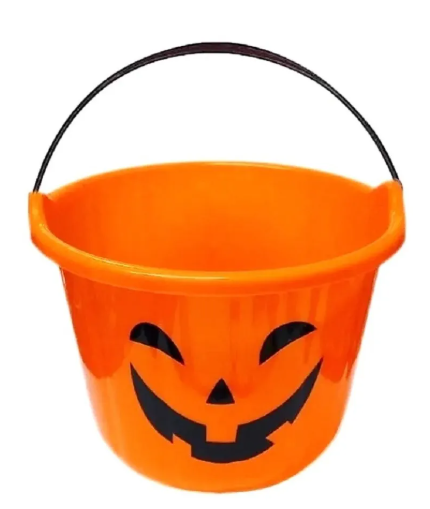 Balde Dulces Calabaza Halloween