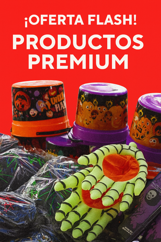 Combo 2: Junto a tu familia y amigos, salgan a buscar sus dulces con el mejor disfraz y accesorios !! Balde para dulces, Mano Esqueletica y Masacara LED del Terror !!!!! SE ME BORRÓ EL PRECIO !!!!!